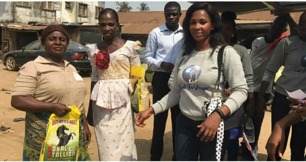 Food & hygiene supplies for widows