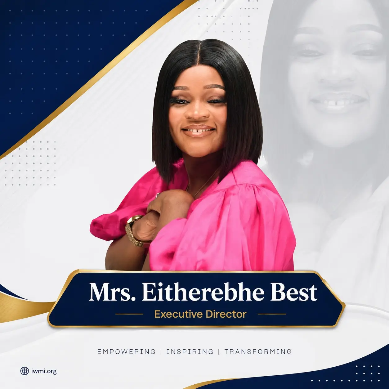 Portrait of Mrs. Eiterebhe Best